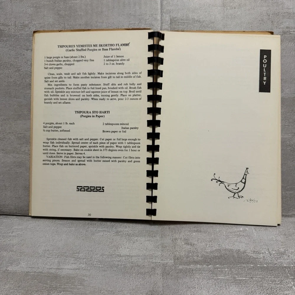 Treasury of Greek Cooking 1969 Cookbook Recipes Daughters‎ Penelope Syracuse NY